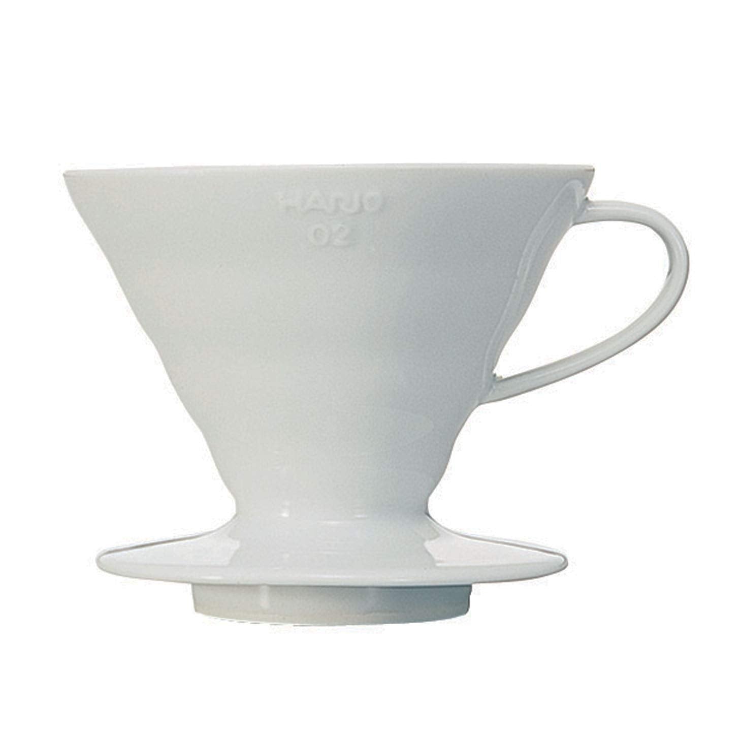 Hario® V60 Ceramic Dripper, White 02 - Black River Roasters
