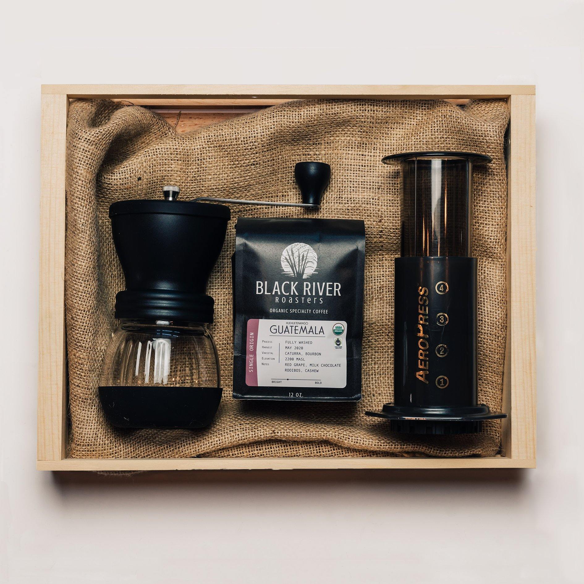 "AeroPress" Gift Set - Black River Roasters